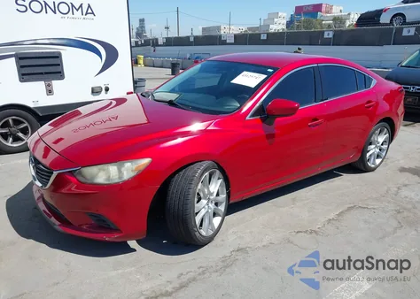 2014 Mazda Mazda6 I Touring from USA, damaged, VIN JM1GJ1V66E1162179